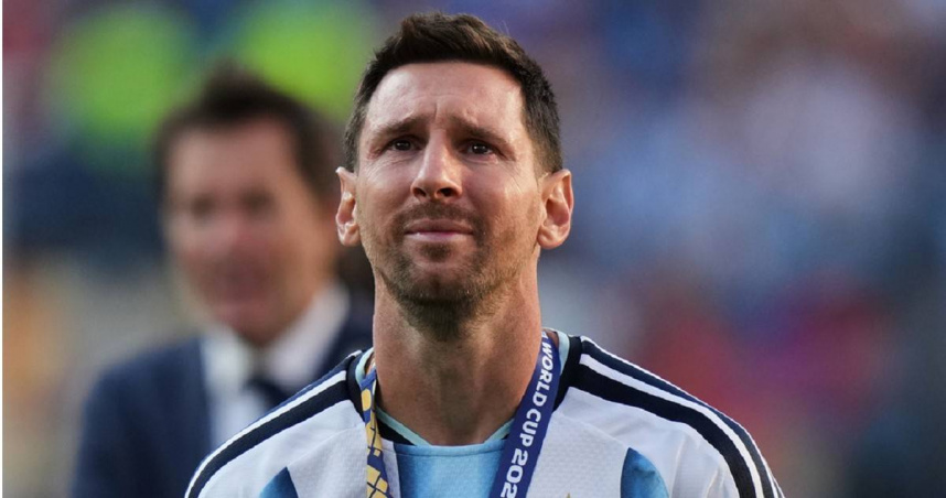 阿根廷傳奇球星梅西（Lionel Messi）正式告別國家隊。（圖／達志／美聯社）