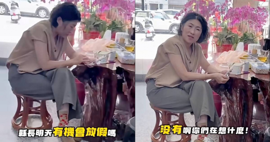 饒慶鈴早在昨日下午三點多就發影片預告台東縣沒機會放颱風假。（圖／翻攝臉書／饒慶鈴）