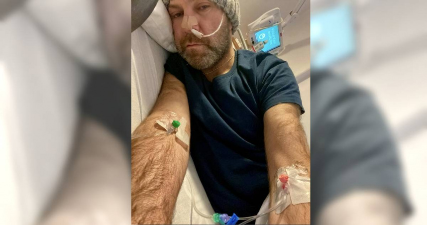 朗斯塔夫希望能到德國接受治療，以延長壽命。（圖／Des Longstaff臉書）