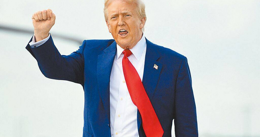 美國總統川普。（圖／路透）