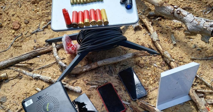 星鏈網路設備。（圖／達志／美聯社）