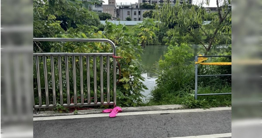 士林雙溪碼頭驚見浮屍，警消緊急搶救調查中。（圖／翻攝畫面）