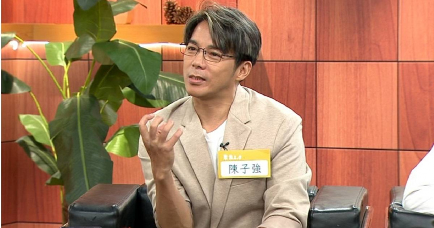 陳子強在上分享曾經半夜胸悶痛到驚醒，感到呼吸困難。（圖／年代提供）