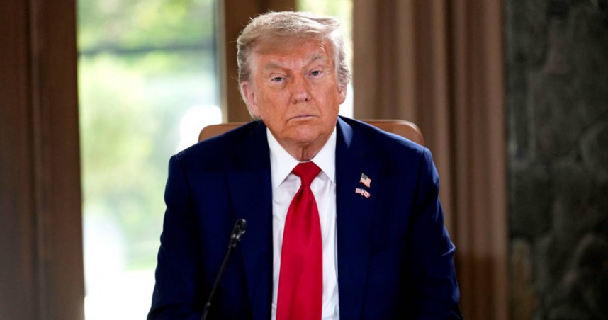 中東局勢升溫，在加拿大出席G7峰會的美國總統川普提前返回華府。（圖／美聯社）