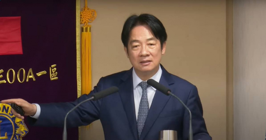 總統賴清德1日發表團結台灣十講中的第四講，主題為「國防」。（圖／翻攝自賴清德YouTube頻道）