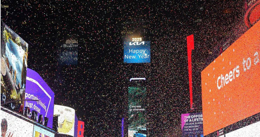 美國紐約市地標「時報廣場」於本週六（8月9日）凌晨發生槍擊事件，造成3人中彈。（示意圖／達志／美聯社）