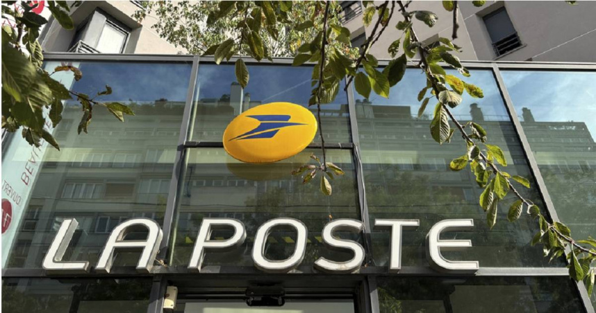 法國郵政（La Poste）。（圖／達志／美聯社）