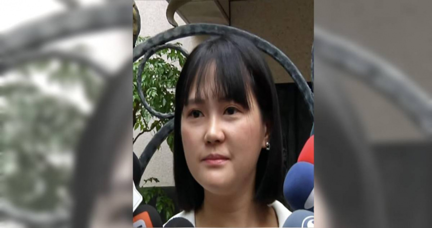 民眾黨發言人吳怡萱表示，總統府的發言就像是7月鬼話連篇，「我覺得這跟社會大眾、民調上的顯示，對於台灣司法信賴的程度逐漸下滑，是非常天差地遠，請總統府鬼月不要鬼話連篇」。（圖／截自中天電視直播）