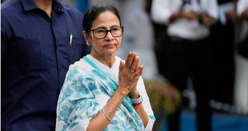 西孟加拉邦首長班納吉。（圖／達志／美聯社）