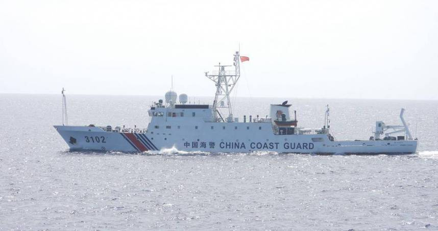 台灣外海又見蒙古貨輪滯留示意畫面。（示意圖／海巡署提供）