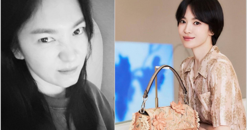 南韓女神宋慧喬近期因拍攝新戲需求，換上一頭俐落短髮，展現帥氣優雅並存的氣質。然而她近日卻在 IG 罕見發文抱怨，分享了多張長髮時期的黑白及彩色私照，並配上無奈表情符號詢問「頭髮什麼時候才長長？」展現出女神私下可愛感性的一面，吸引近百萬粉絲按讚共鳴。（圖/宋慧喬ＩＧ）