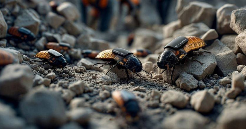 SWARM Biotactics研發活體蟑螂間諜。（圖／擷取自SWARM Biotactics官網）