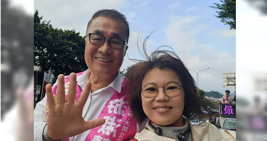 國民黨台北市議員游淑慧分享寒流掃街往事，透露新北市長參選人李四川是低調暖男。（圖／翻攝游淑慧臉書）