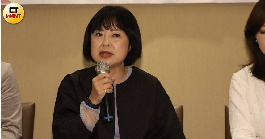 林月琴表示，育兒相關修法朝野已有高度共識，盼下周完成審查，減輕家庭育兒負擔。（圖／劉耿豪攝）