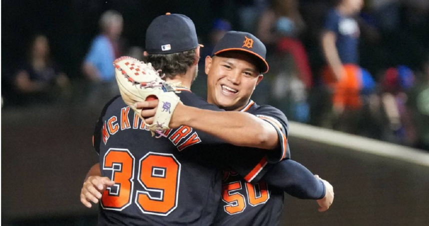 李灝宇這場比賽敲出致勝3分砲。（圖／達志／美聯社）