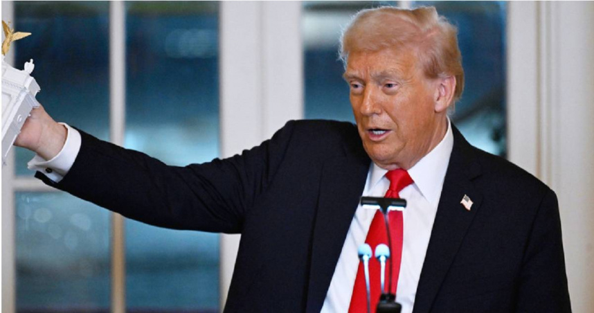 美國總統川普（Donald Trump）。（圖／達志／美聯社）