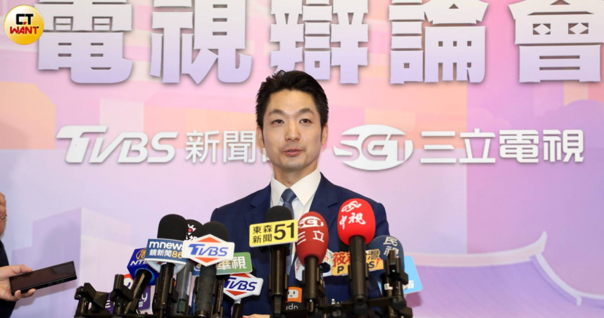 蔣萬安直言，他面對食安的問題就是不逃避、勇敢面對。（圖／方萬民攝）
