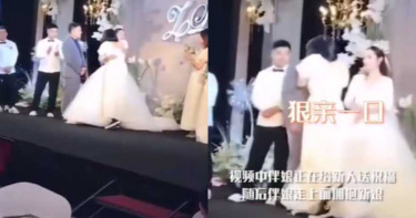 閨密婚宴抱新郎激吻!「超狂伴娘影片瘋傳」內情曝光 新娘親揭3人關係