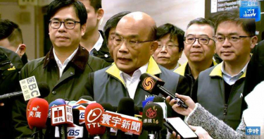 遭范瑋琪罵狗官 蘇貞昌親回不必計較