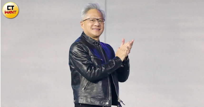輝達(NVIDIA)執行長黃仁勳。(圖/方萬民攝)