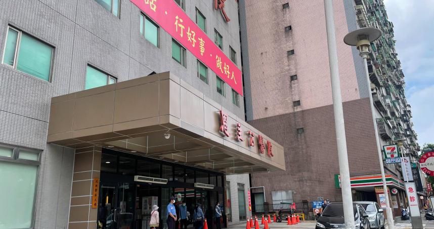 恩主公醫院表示，1名5歲男童已於今日稍早出院。（圖／翁靖祐攝）