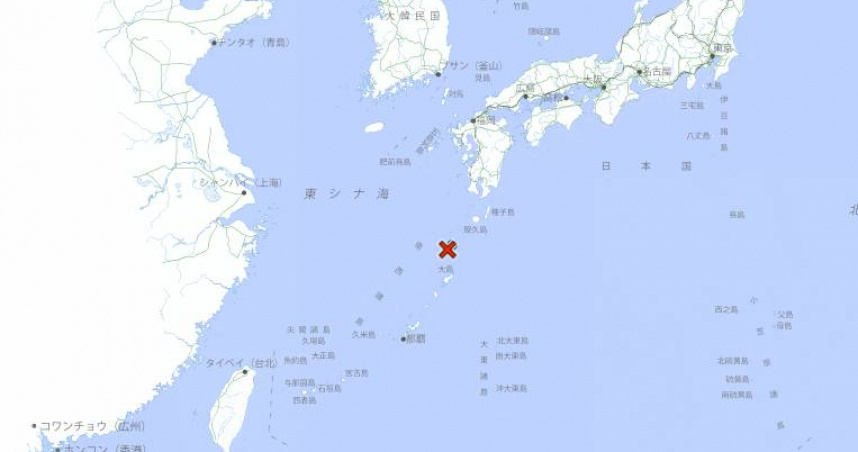 日本鹿兒島3天狂震逾170次。（圖／翻攝自日本氣象廳）