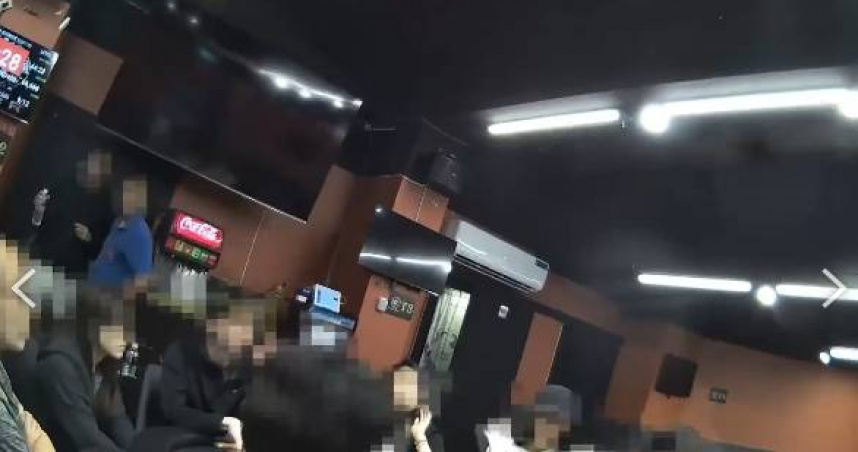 大安分局日前破獲非法賭場。（圖／翻攝畫面）