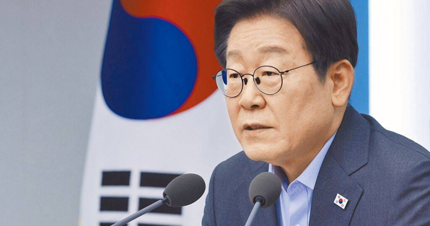 美國總統川普12日將與韓國總統李在明舉行首次領袖會談。（圖／美聯社）