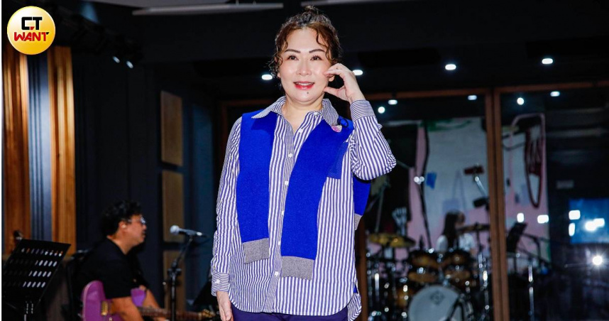 張秀卿驚喜透露吳宗憲將擔任演唱會嘉賓。（圖／趙文彬攝）