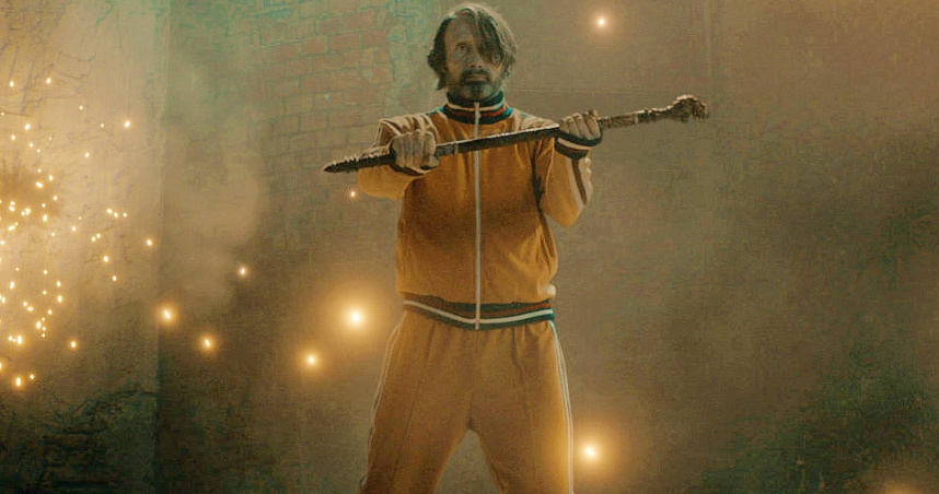 視李小龍為偶像的邁茲米克森，將在片中有大甩雙節棍的橋段。（圖／采昌提供）