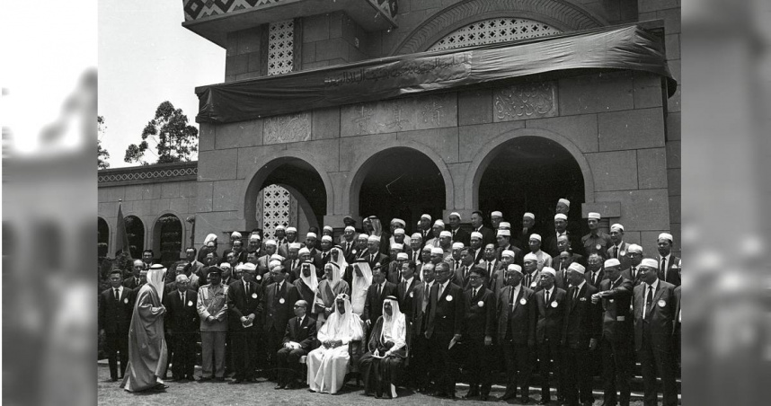 台北清真寺於1960年創立，還招待過沙烏地阿拉伯國王貴瑟等貴賓。（圖／報系資料照）