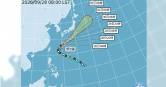 颱風「舒力基」預測路徑。（圖／中央氣象署）