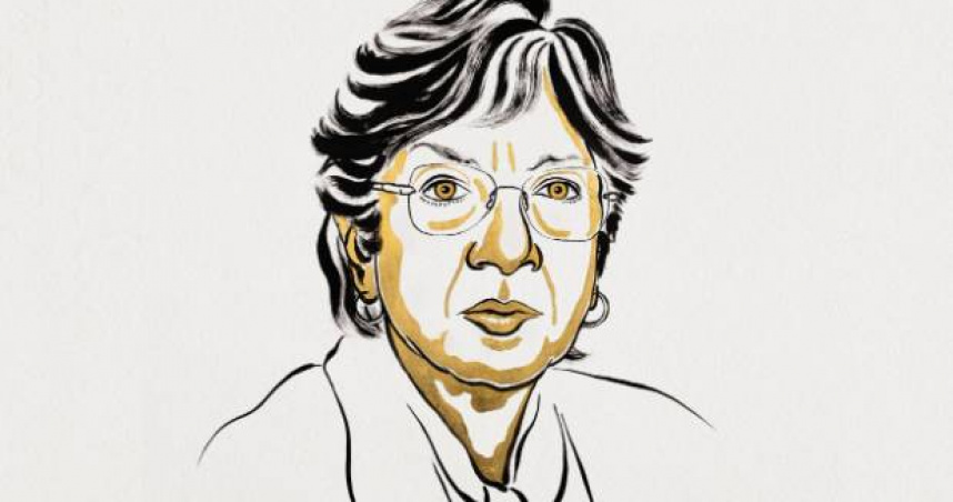 現年85歲的南非法官皮萊（Navanethem「Navi」Pillay）獲頒諾貝爾和平獎。（圖／翻攝自THE NOBEL PRIZE官網）