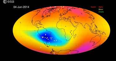 飛機、衛星離奇故障 「兩極反轉」曝大範圍地磁衰退