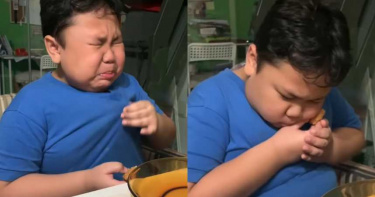 麥當勞解封!9歲小胖弟激動爆哭…「捧雞塊貼臉」萌翻網友