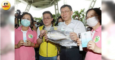 出席台北枋寮漁菓節 柯文哲:6月7日全面解封