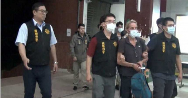 英男Garret躲台當販毒集團的運轉手,仍遭我國警方緝獲。(圖/翻攝畫面)
