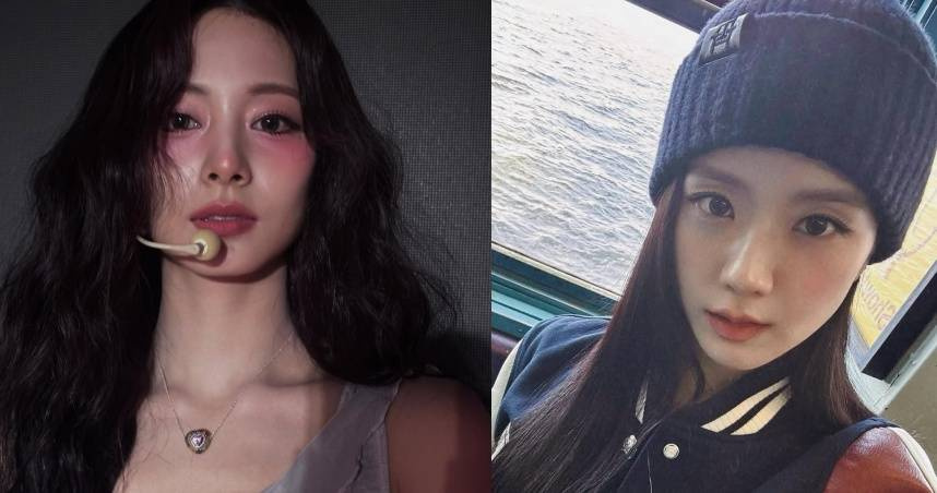 （圖／JISOO、周子瑜 IG）