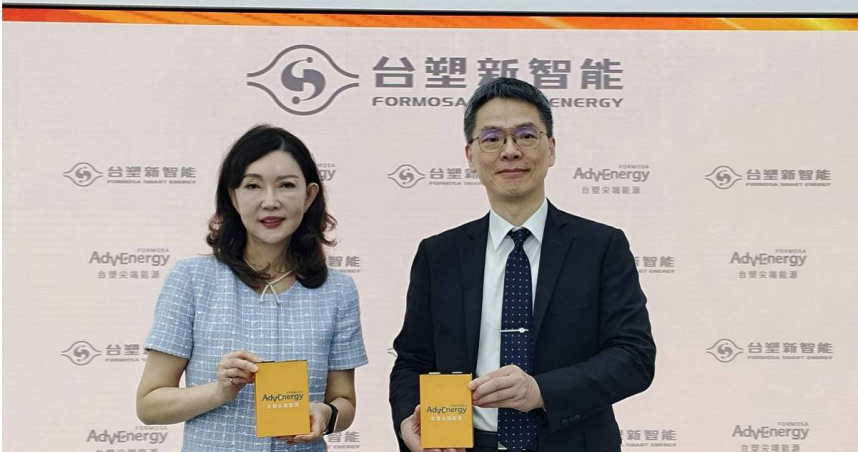 台塑新智能董事長王瑞瑜、總經理劉慧啓。（圖／陳曼儂攝）