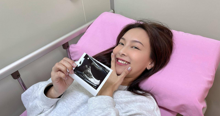 陳瑋薇在二次試管後成功懷上二寶。（圖／陳瑋薇提供）