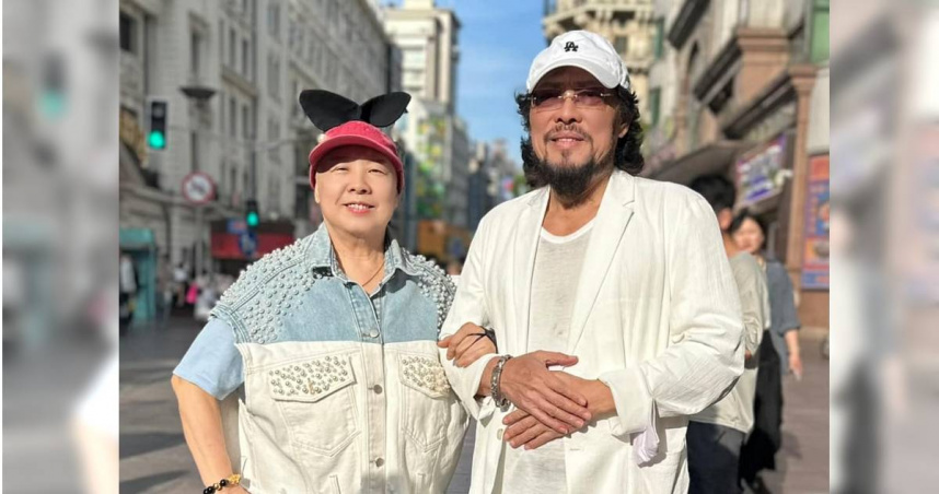 恆述法師與張菲最近到大陸探親，姊弟倆已解開昔日誤會。（圖／翻攝自恆述法師臉書）