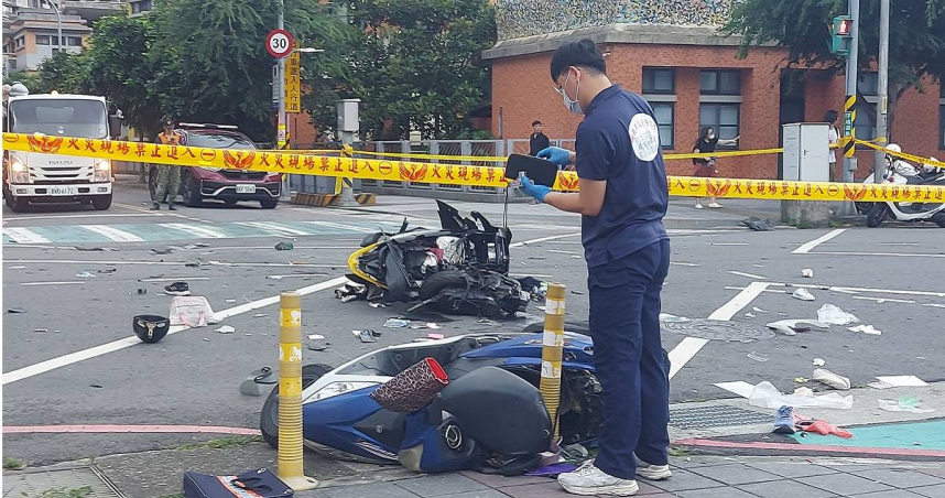 三峽車禍釀3死12傷。（圖／報系資料照）