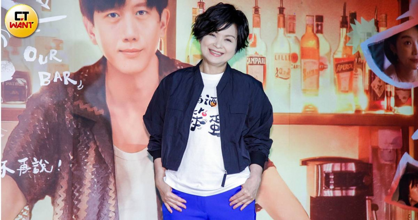 楊貴媚是喝醉會發酒瘋的類型。（圖／趙文彬攝）