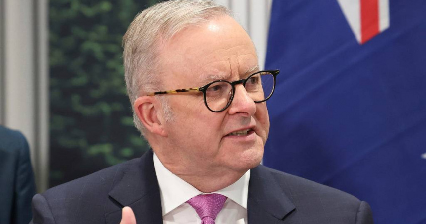 澳洲總理阿爾巴尼斯（Anthony Albanese）。（圖／達志／美聯社）