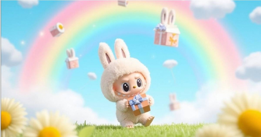 人氣玩偶LABUBU。（圖／翻攝自X／LABUBU）