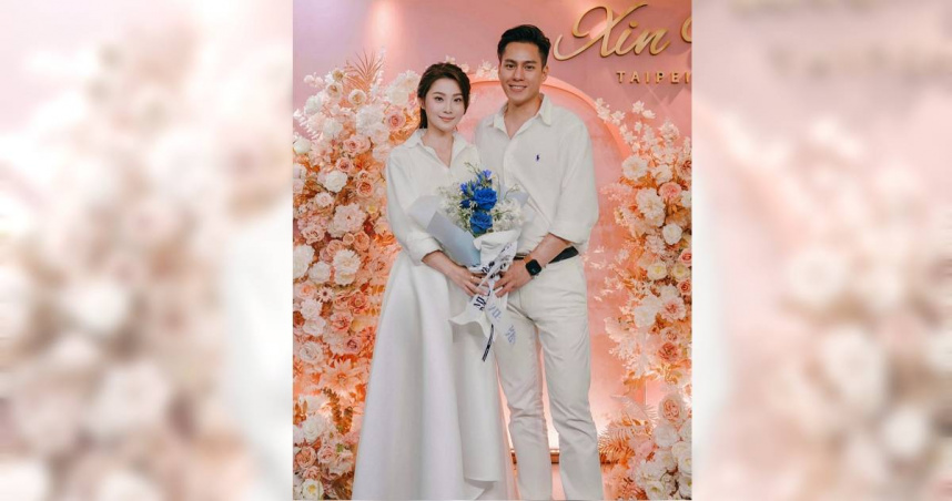 女星華千涵宣布結婚。（圖／翻攝華千涵臉書）