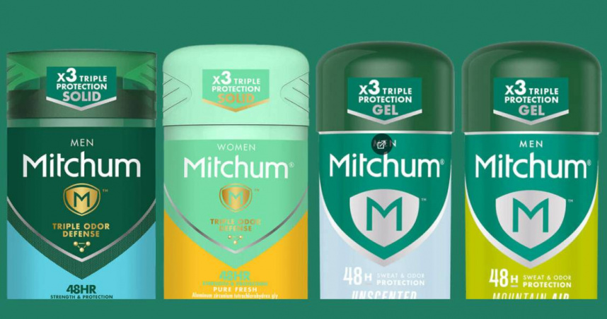 國外知名除臭品牌Mitchum近日爆出產品安全疑慮。（圖／翻攝自Mitchum官網）