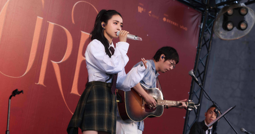 蔡依林舉辦新專輯《PLEASURE》簽唱會。（圖／華納音樂提供）