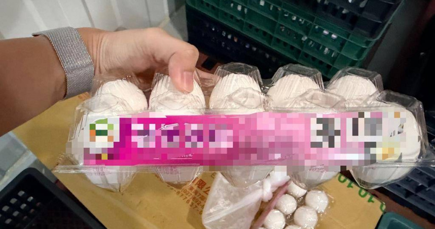 高市衛生局7日接獲彰化縣衛生局通報，彰化縣殼蛋產品共3品項疑似含農藥「芬普尼」超標，並流向高雄市進貨商全聯公司所屬鳳山分公司。（圖／高市衛生局提供）