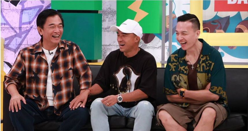 吳宗憲爆料小鐘、小馬及劉畊宏竟同時追求過同一個女生。（圖／中天綜合台提供）